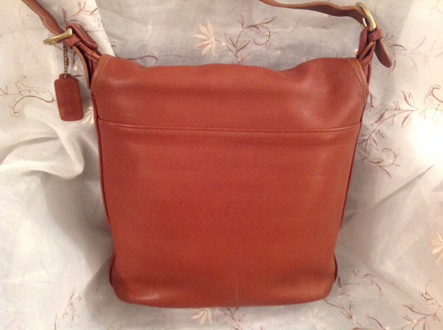 Vintage Coach WHITNEY Shoulderbag British Tan Rustic Preppy Vintage Coach WHITNEY Shoulderbag British Tan Rustic Preppy