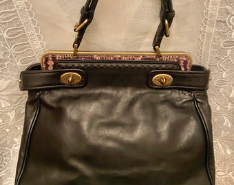 Vintage Liz Claiborne Leather Handbag