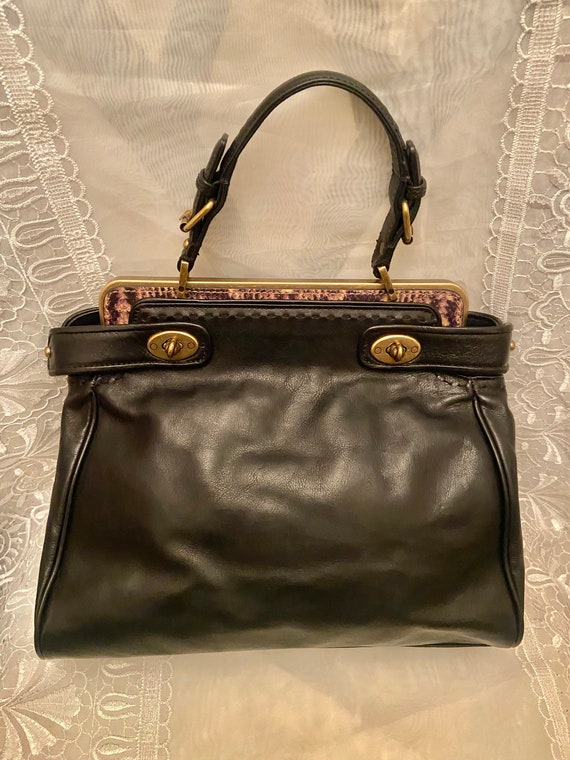 Vintage Liz Claiborne Leather Handbag