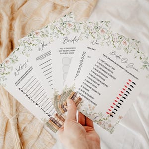 30 New Chapter Begins Bridal Shower Games, Storybook Bridal Shower Games, Editable Bridal Shower Games Bundle, Storybook  Bridal Games