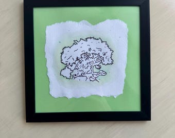 Disney's Animal Kingdom Watercolor Drawing