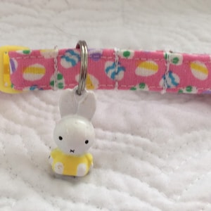 Easter Cat Collar with bell  Cat  Breakaway Collar Custom Made