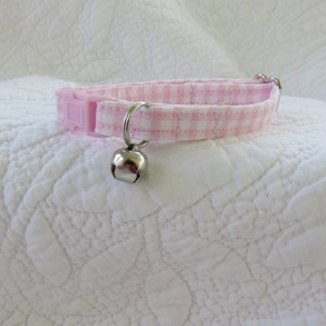 Cat Collar with bell  Cat  Breakaway Collar Custom Made