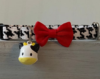 Collier pour chat - Collier pour vache - Séparé ou non - Tailles personnalisées - Chaton/adulte