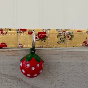 Cat Collar, Dog Collar, Strawberry Collar, Breakaway , Non-Breakaway, Custom Sizes