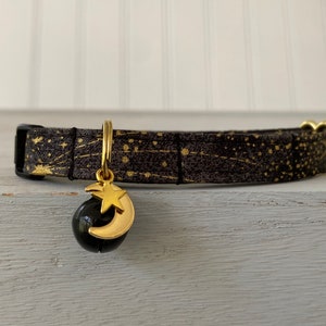 Cat Collar Breakaway Collar with bell, Custom Made Cat Collar