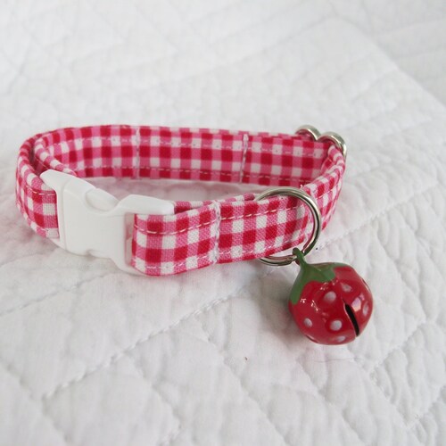 Cat Collar Strawberry Collar /breakaway or Nonbreakaway / Etsy