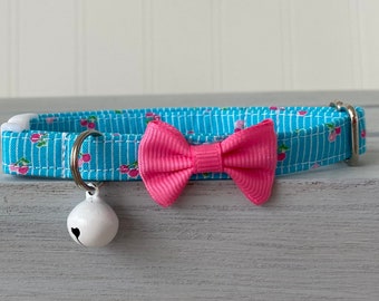 Cat Collar, Dog Collar, Cherry Collar, Breakaway , Non-Breakaway, Custom Sizes