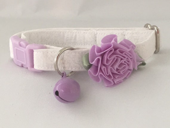 lavender cat collar