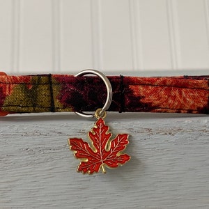 Fall Cat Collar, Cat Collar, Dog Collar, Halloween Collar, Cat Breakaway, Dog Non-Breakaway, Custom Sizes