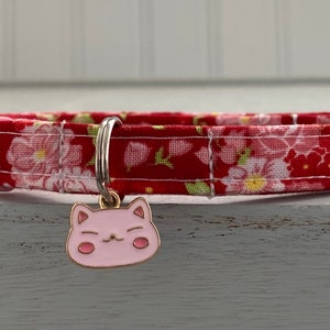 Valentine Cat Collar  Custom Sizes Made, Dog Valentine Collar