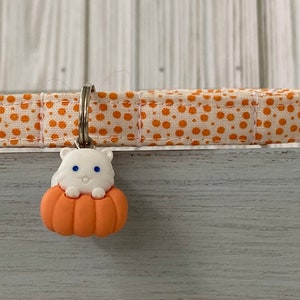 Halloween Fall Cat Collar, Cat Collar, Dog Collar, Halloween Collar, Cat Breakaway, Dog Non-Breakaway, Custom Sizes