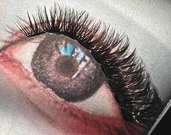 Custom Cluster Lashes – Personalized Lash Set – Made to Order