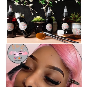 Eyebrows Tint, No Wipe-Off Tint Gel