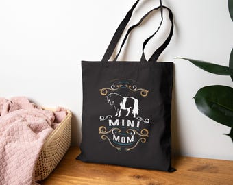 Canvas draagtas Mini Mom miniatuur paard