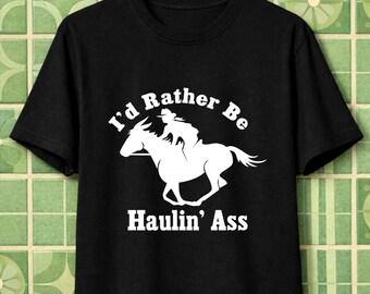 Haulin' Ass Mule Rider Comfort Colors 1717 Premium Soft Cotton T-shirt