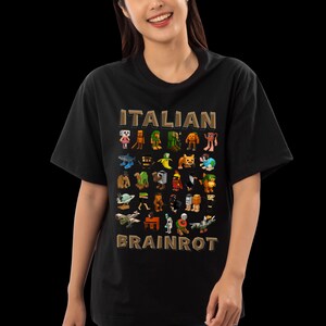 Italian Brainrot PNG Digital, Perfect for Custom Gift Ideas, Italian Brainrot Funny Meme, Brainrot Vintage Bootleg, Weird Tee.