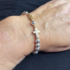 Medjugorje Peace Chaplet Bracelet and Booklet