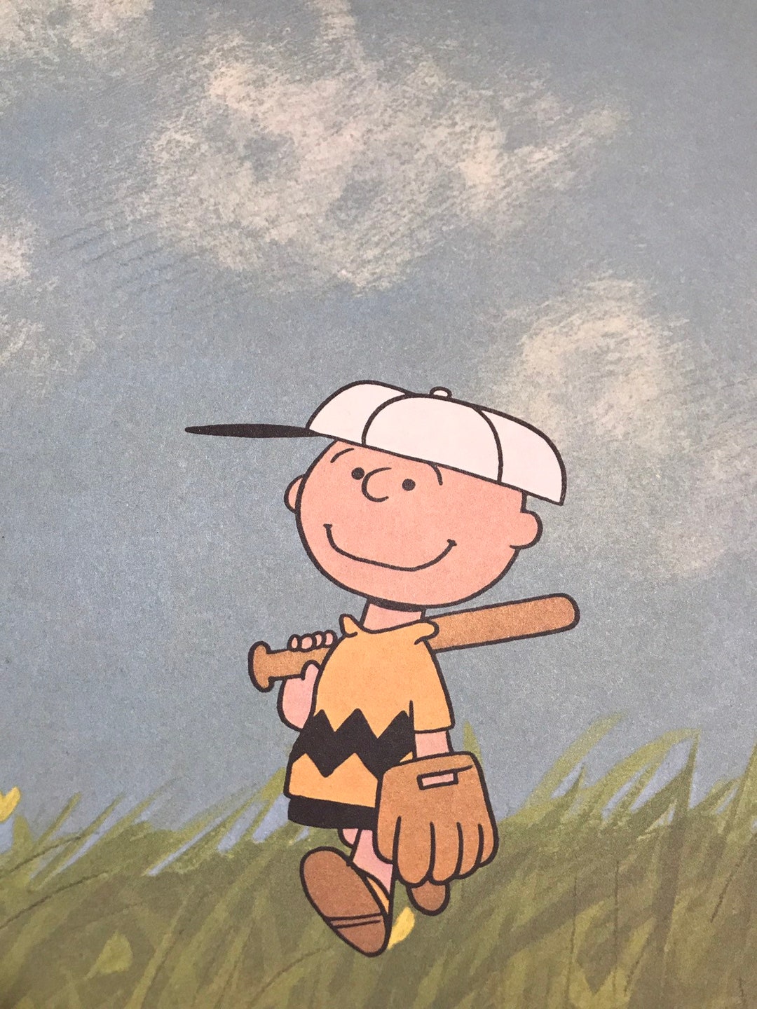 Vintage Peanuts Charlie Brown Scrapbooking Arts and Crafts Etsy