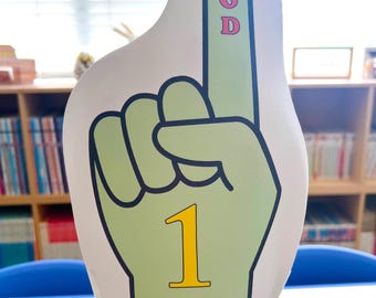 God Is the One True God Bible Craft | Glove Printable | Kids Sunday School Activity