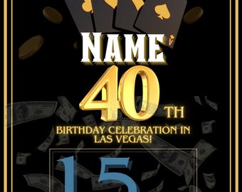 Uitnodiging voor 40e verjaardag!