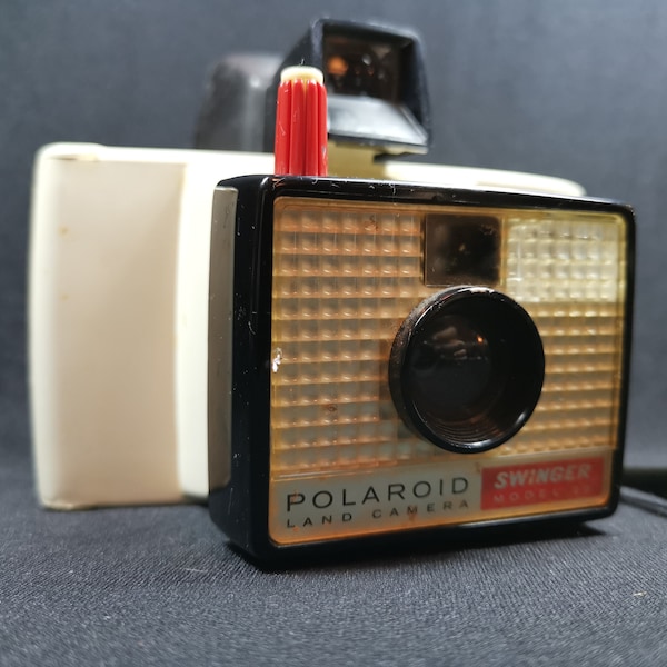 Appareil photo vintage Polaroid Land Swinger, modèle
