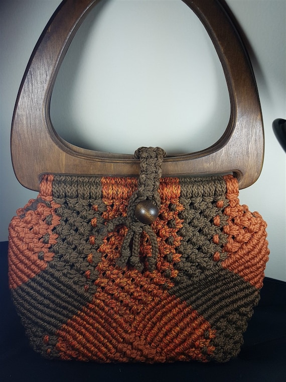 Macramé Handcrafted Sling Bag | Stylish Hand bag for women - Scoop My Art