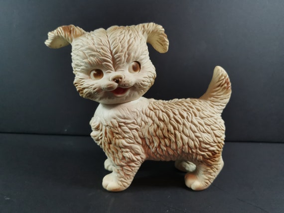 エドワード・モブレイ　パピー　犬　ラバードール　ビンテージ　スクイークトイ Vintage Edward Mobley Toy Dog Squeaky Squeeze Toy Animal Akron