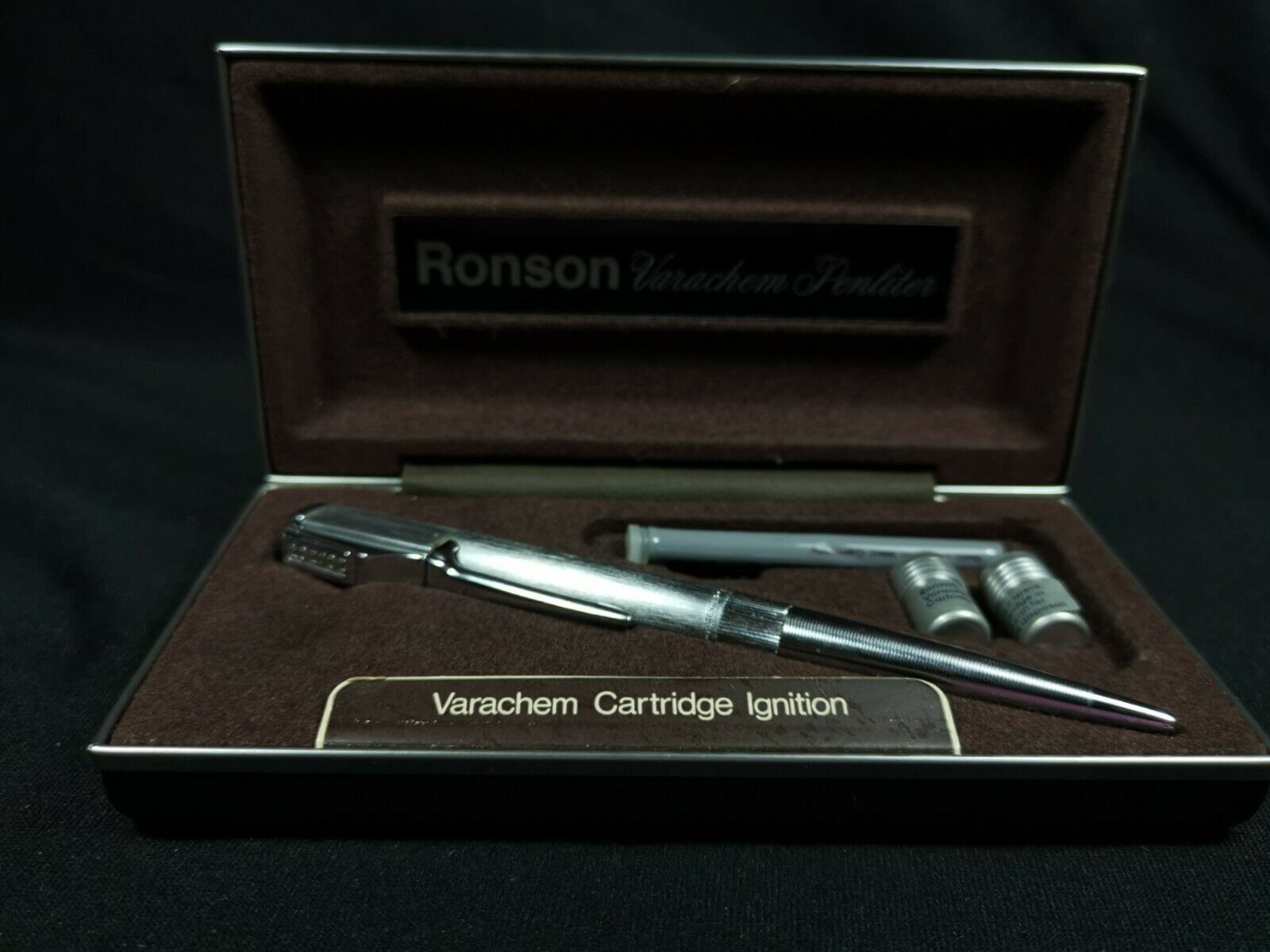 Buy Vintage Ronson Pen Lighter Varachem Penliter Ink Pen Inkpen in