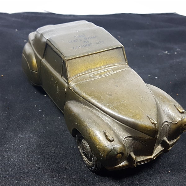 Metal Car Bank Etsy