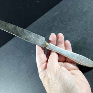 Antique Silver Plated Dinnerware Flatware Knife Early 1900&#39;s Community Original Silver Plate