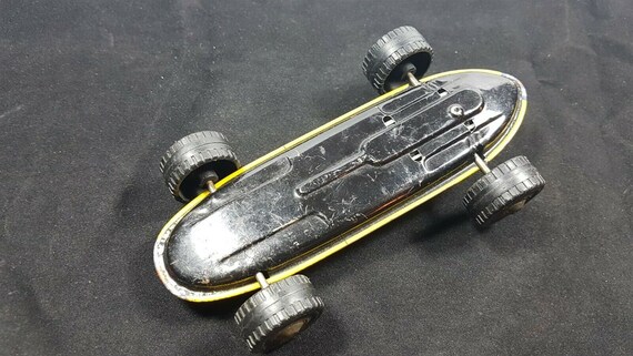 Vintage 1960s Japanese Tin Plate Race Car: STP, Shell, Champion - Etsy
