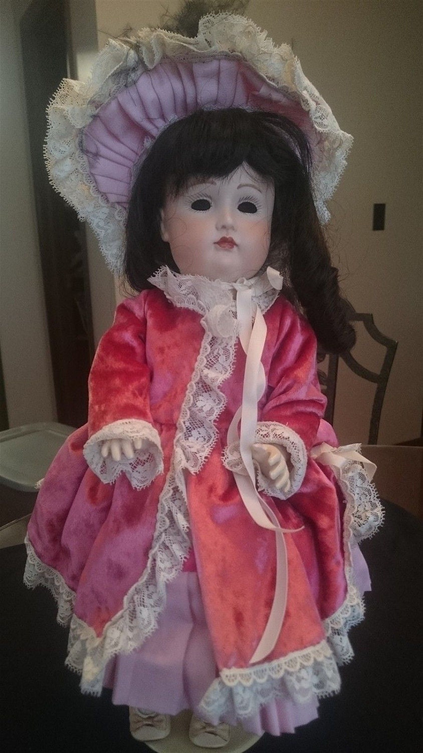 Vintage Vernon Seeley Miranda Bisque Porcelain Doll 17 Inch 1971