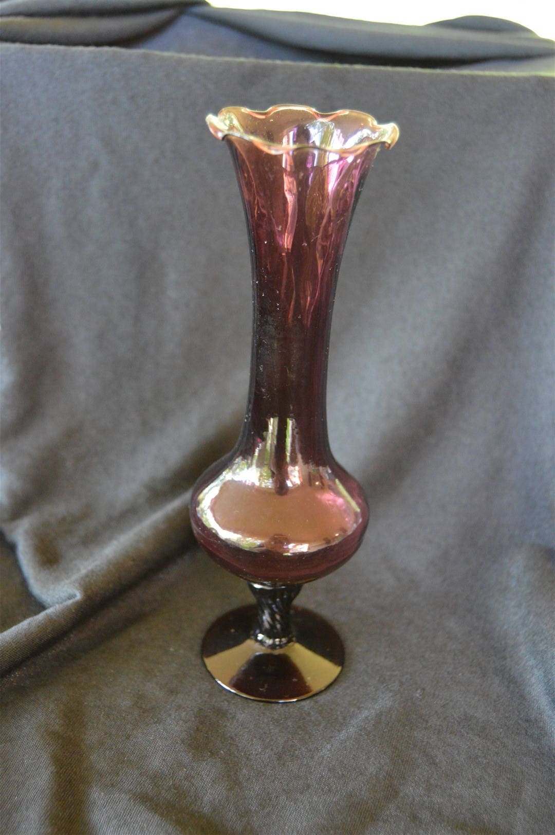 vintage 70s 紫色 フラワーベス 70s vintage 70s 紫色 フラワーベス Vase - Etsy