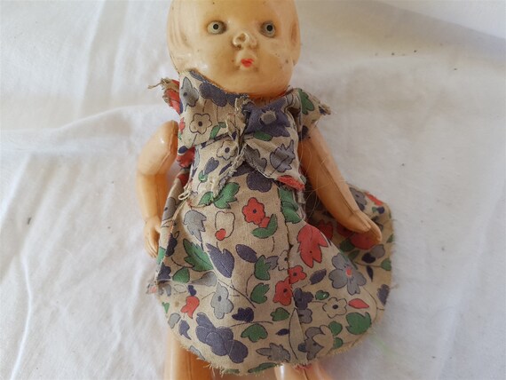 Vintage Celluloid Doll Early 1900's - 1920's Original Japan Royal