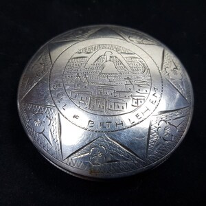 Vintage Sterling Silver Powder Compacts - Etsy