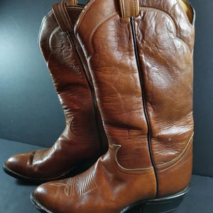 80s Tony Lama Boots - Etsy