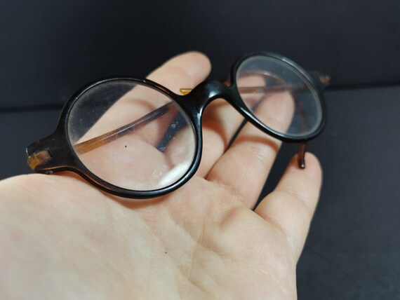 Antique Eyeglasses Eye Glasses Spectacles Round L… - image 8