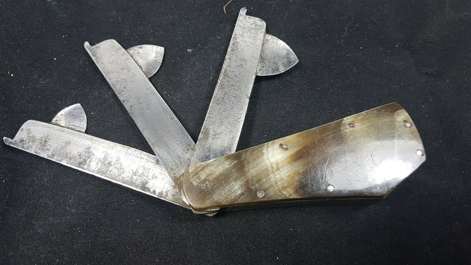 Antique Blood Letting Knife Tool Deer Horn and Cast Steel Etsy.de