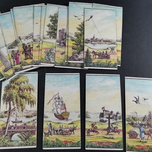 Vintage 24 Puzzle Cigarette Cards