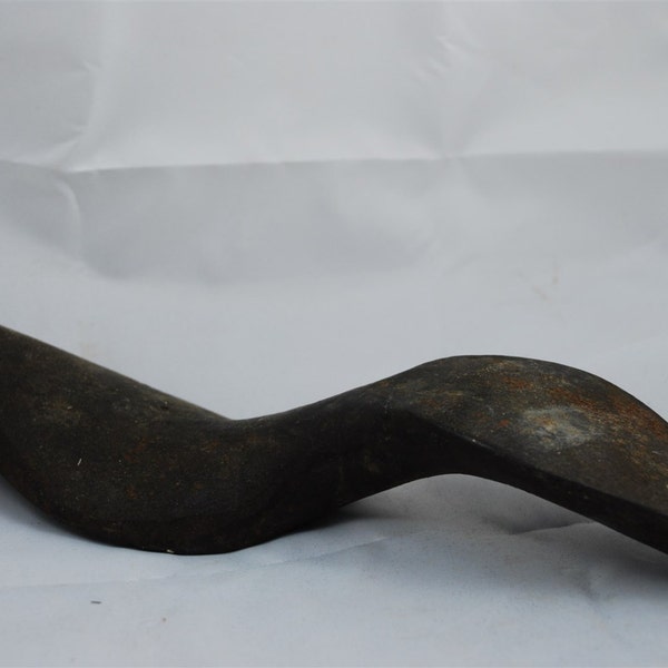 Antique Cast Iron Metal Cobblers Shoe Form Mold Last Anvil She Makers Industrial Late 1800's