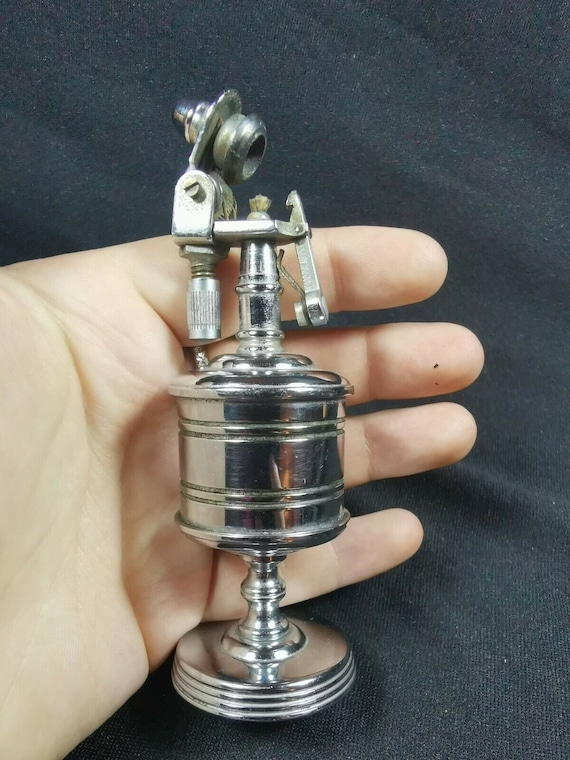 □貴重品□東京交通新聞社 新刊二十周年記念 TABLE GAS LIGHTER