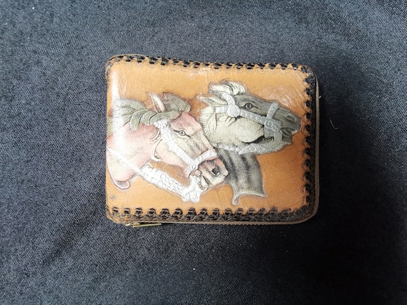 Vintage Pure Color Zipper Multifunction Leather Wallet