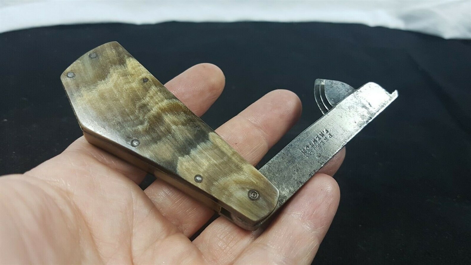 Antique Blood Letting Knife Tool Deer Horn and Cast Steel Etsy.de