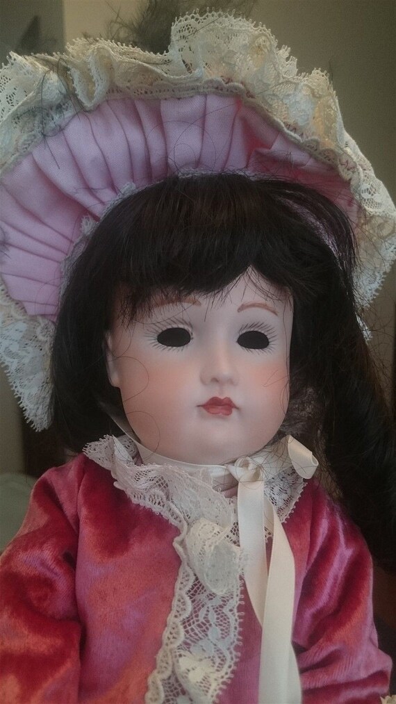 Vintage Vernon Seeley Miranda Bisque Porcelain Doll 17 Inch 1971