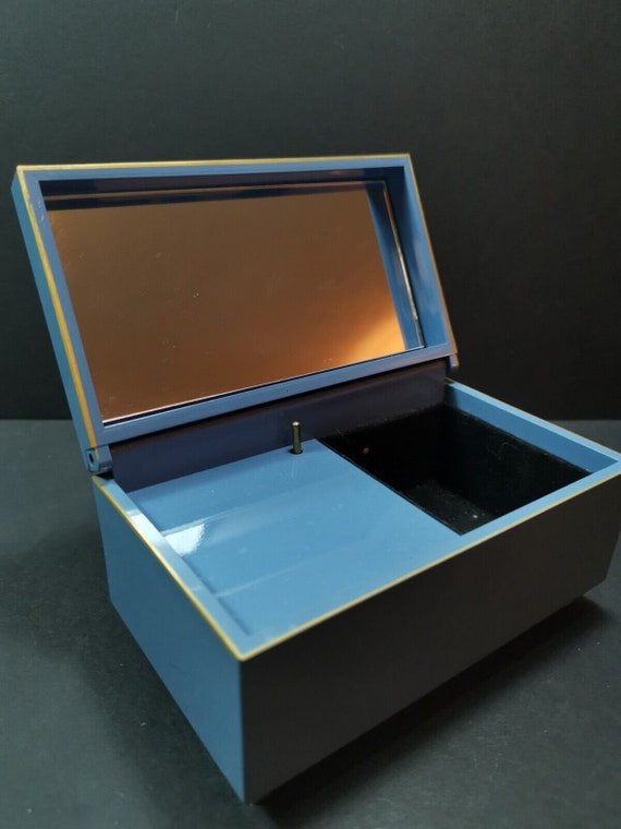 Vintage Otagiri Jewelry Music Box Musical Hot Air Bal… Gem