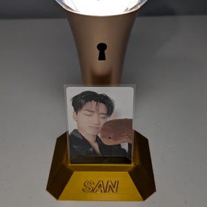 KPOP Ateez Light Stick Stand English | Light Stick Holder | Light Stick Display Stand | Lightiny Holder | Gift for KPOP Fans | 3D Print