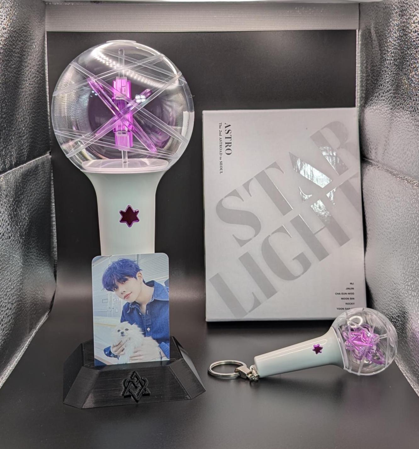 KPOP Astro Robong V3 Lightstick Stand: Customizable 3D Printed