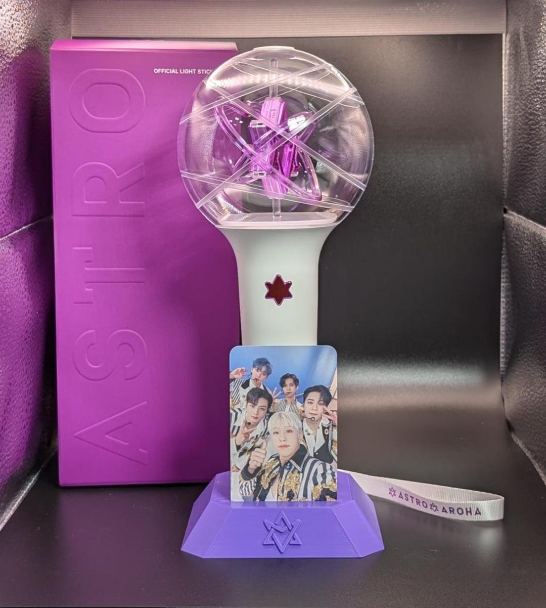 KPOP Astro Robong V3 Lightstick Stand: Customizable 3D Printed