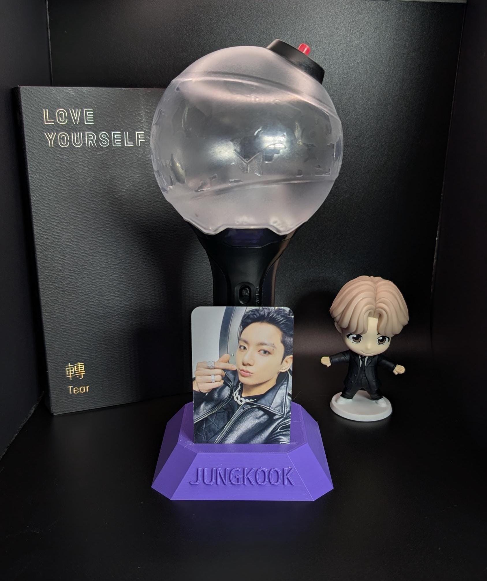 KPOP BTS Army Bomb V3 Lightstick Stand: Customizable 3D Printed